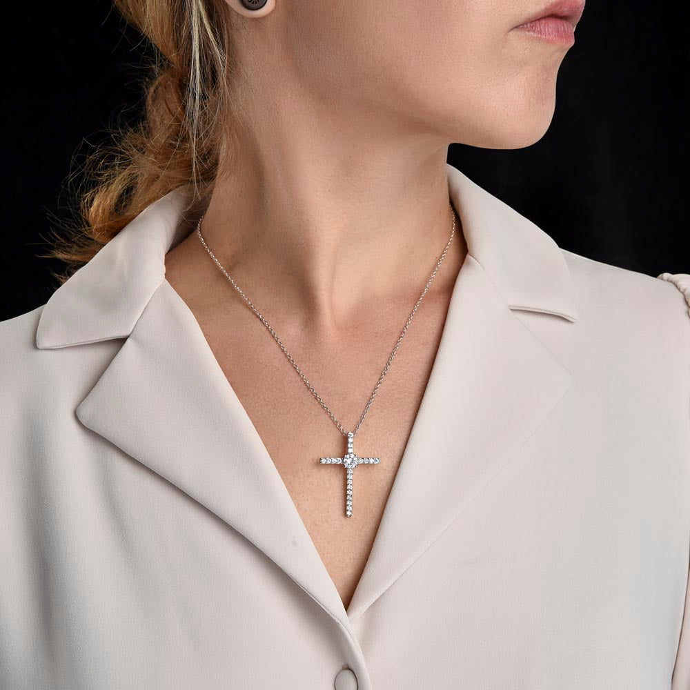Confirmation Gift For Girl | Your Path Cross Necklace 0814CN