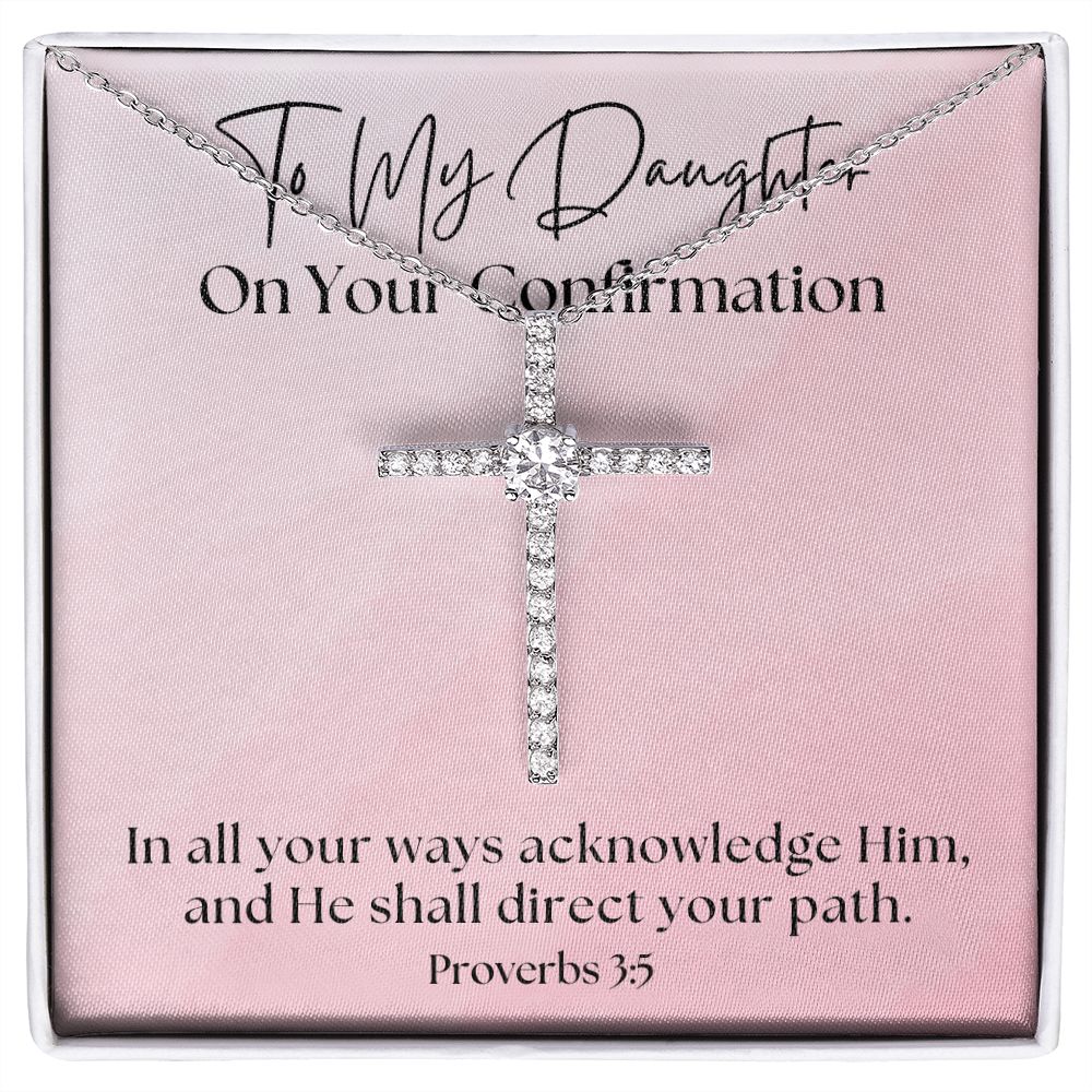 Confirmation Gift For Girl | Your Path Cross Necklace 0815CN