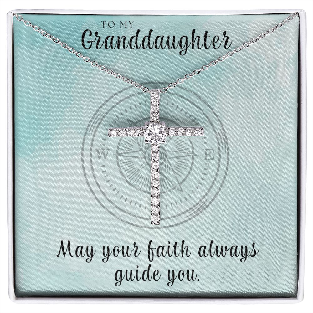 Christian Gift For Her | Faith Cross Necklace 0810CN