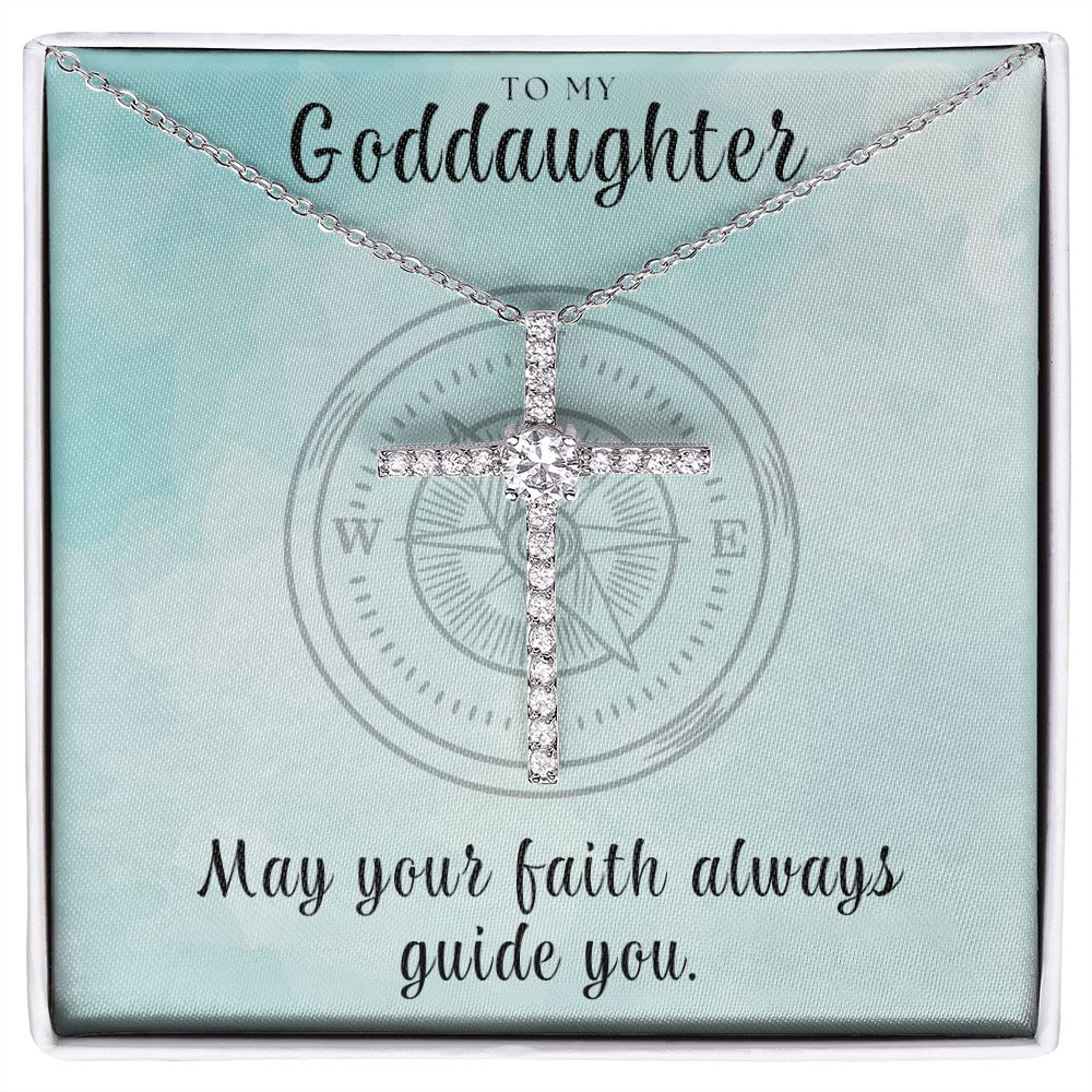 Christian Gift For Her | Faith Cross Necklace 0812CN