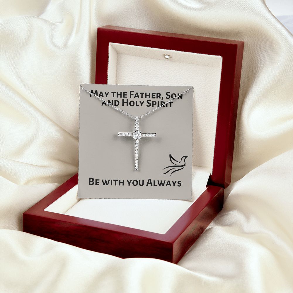 Christian Gift For Her | Cross Necklace 0825T2CN