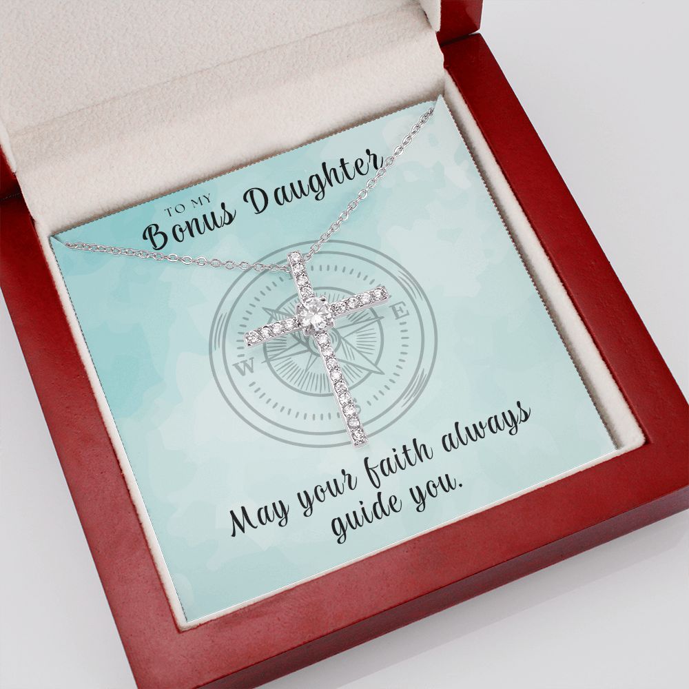 Christian Gift For Her | Faith Cross Necklace 0811CN