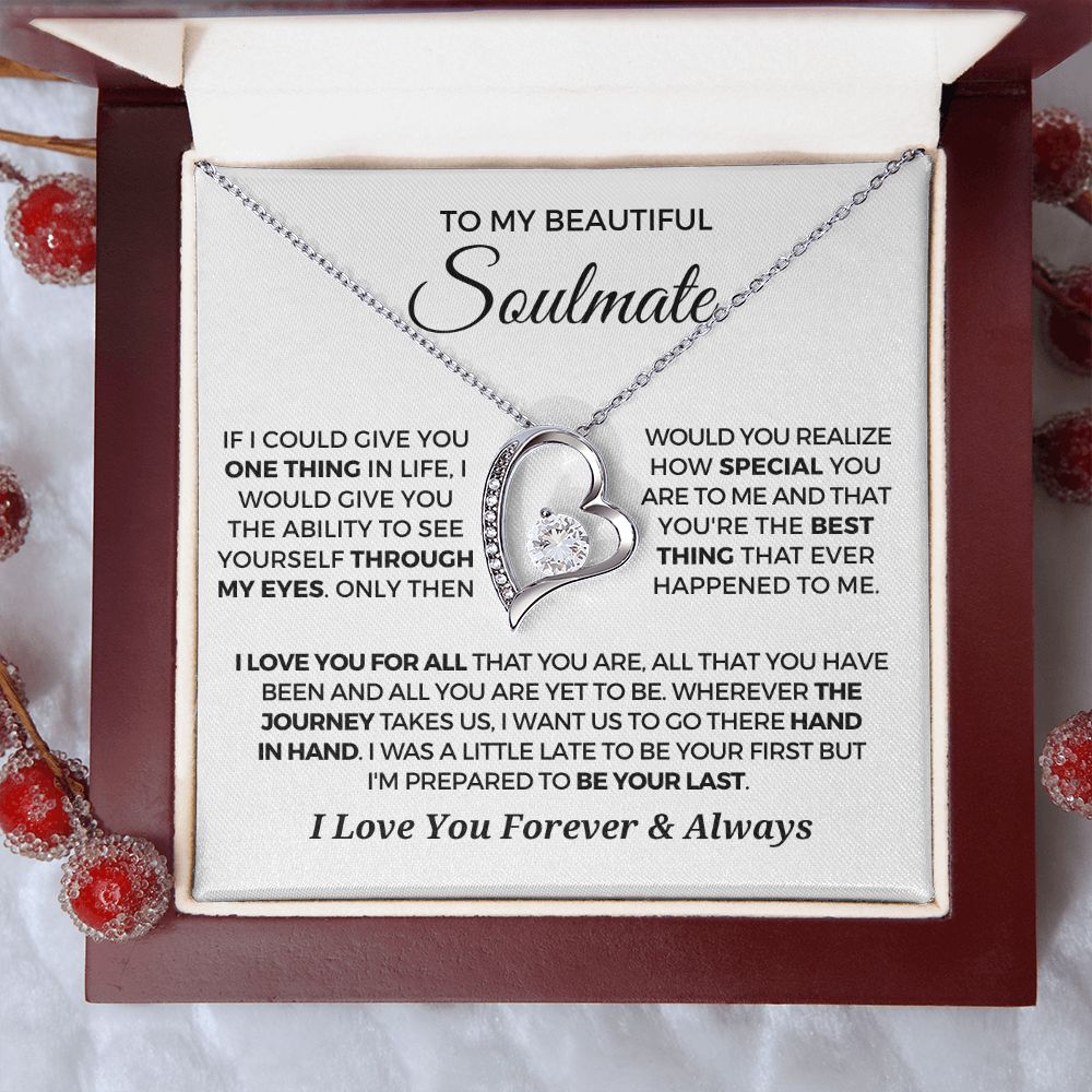 Soulmate Gift | Best Thing Necklace 0746T1F