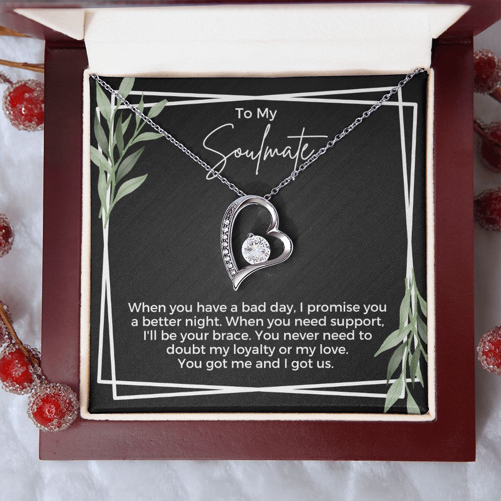 Future Wife, Mrs. Gift | I Love You Necklace 0733T10F