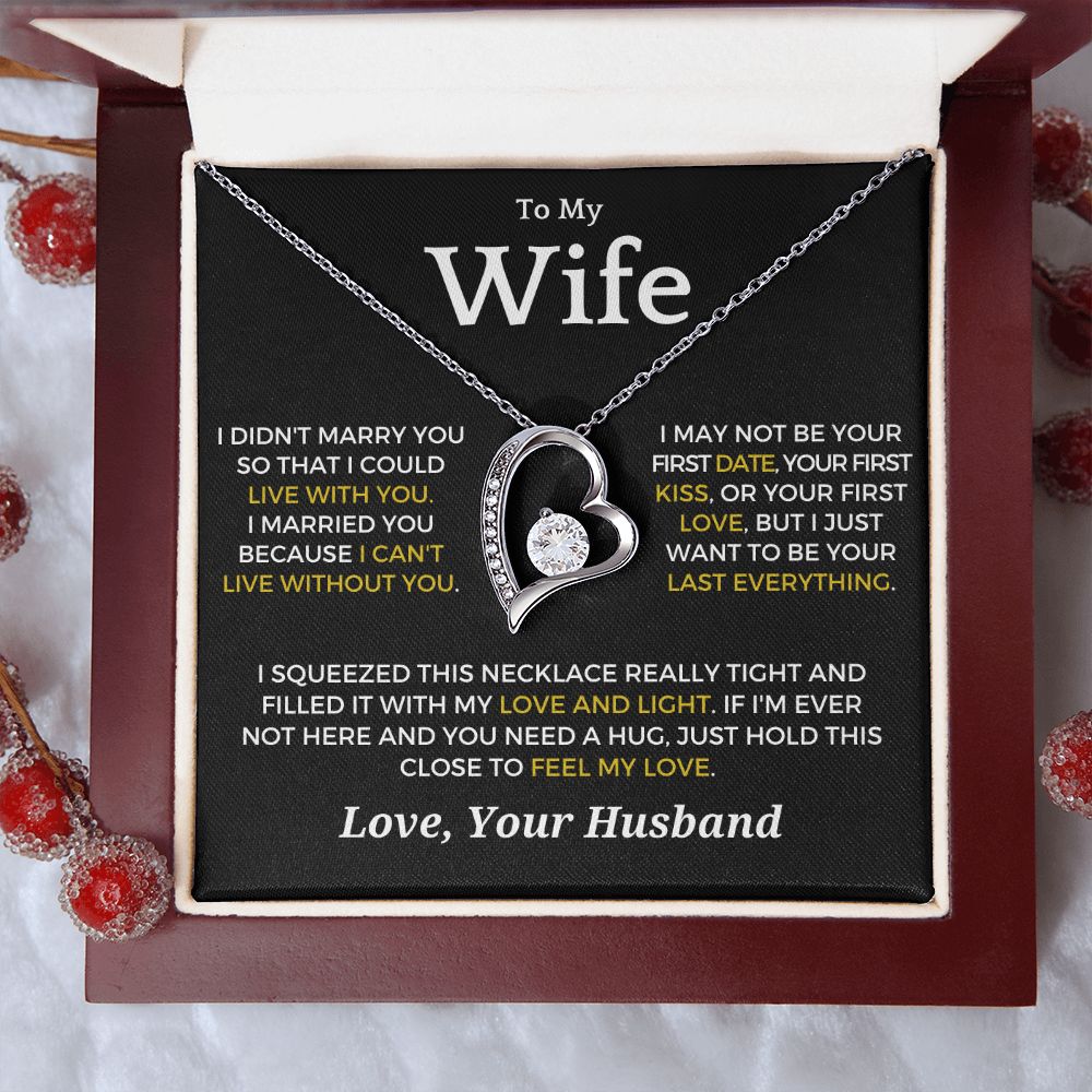 Gift For Wife | Last Everything Necklace 0774T1F