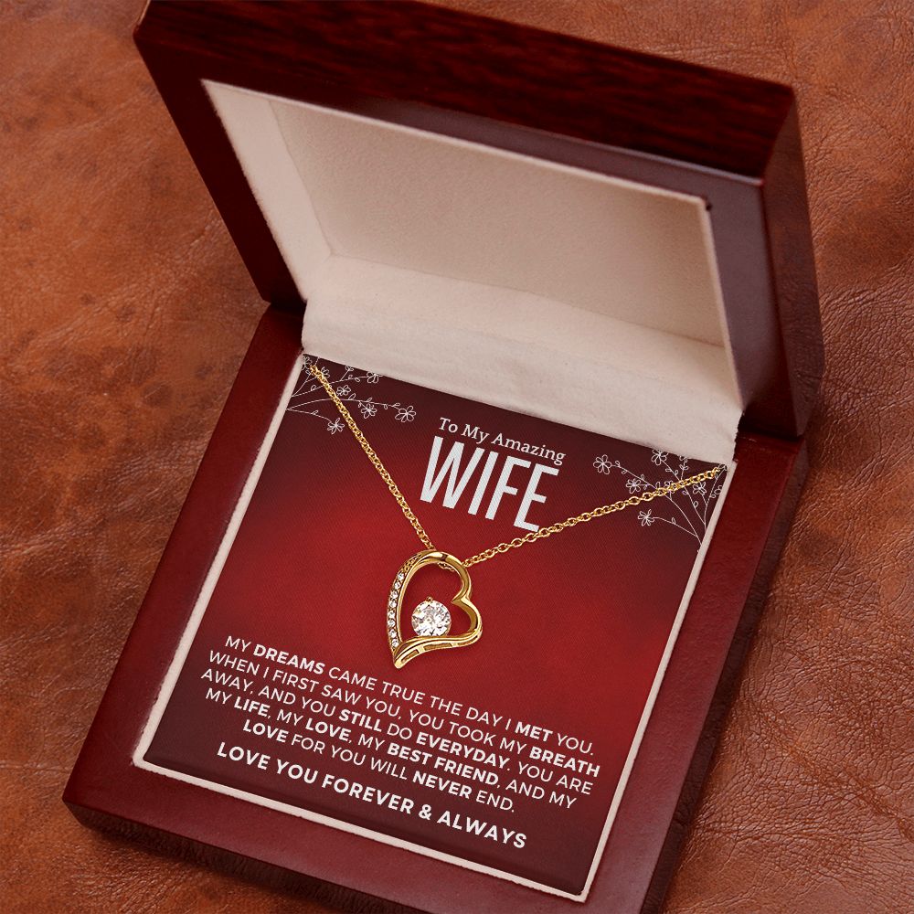 Gift For Wife | Dreams Came True Necklace 0742T4F