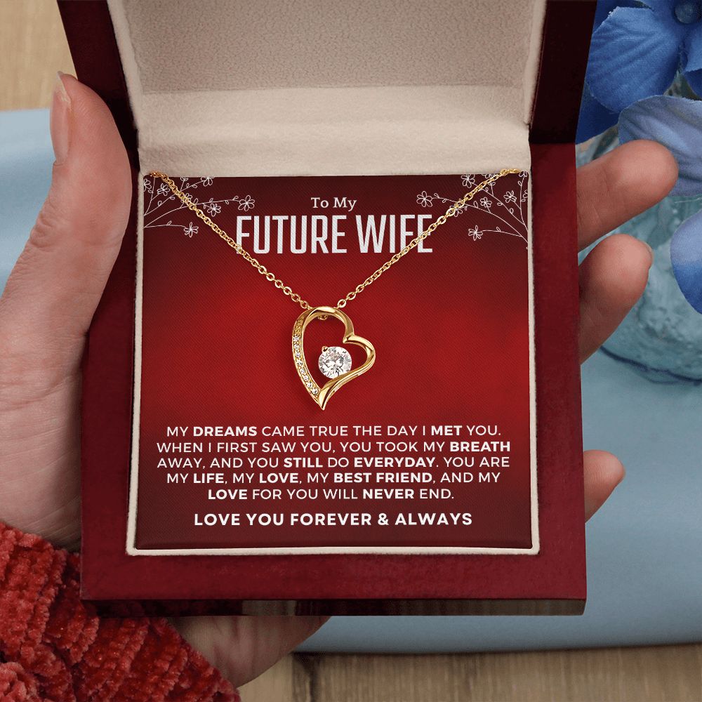 Future Wife, Mrs. Gift | Dreams Came True Necklace 0743T4F