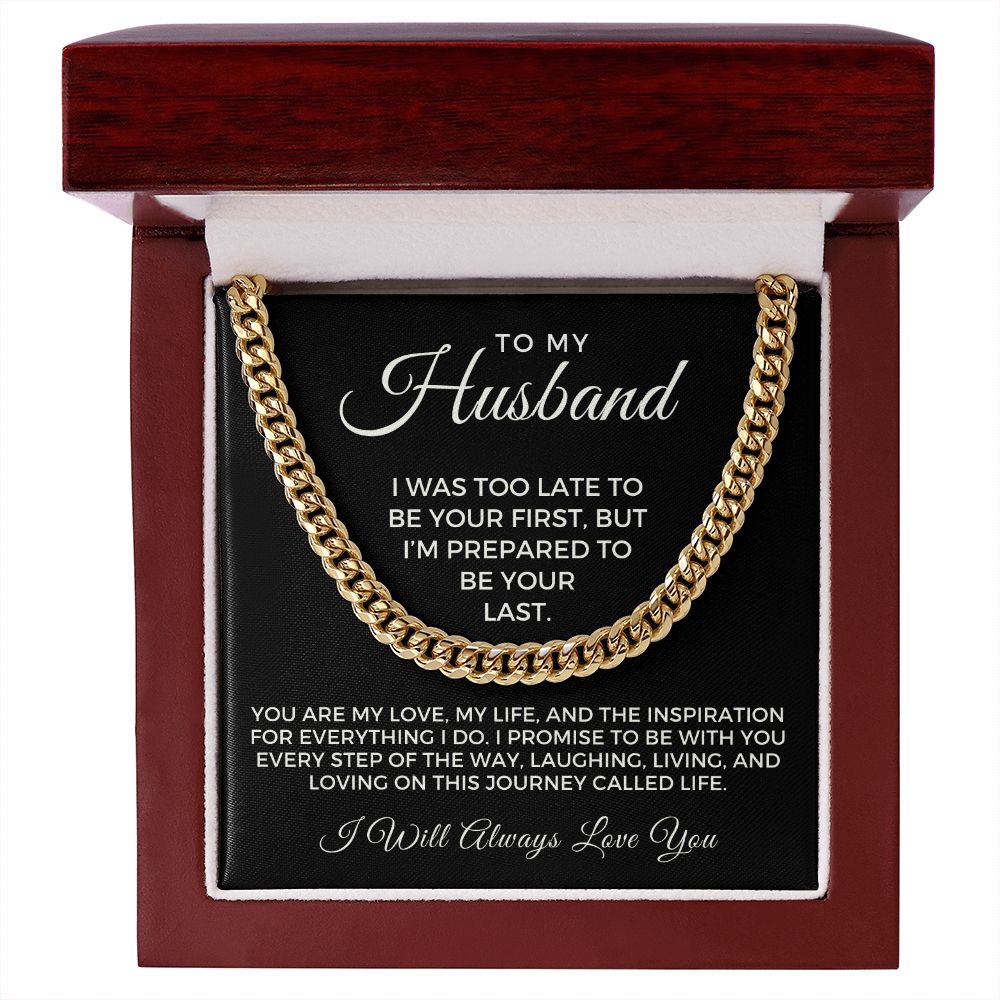Gift For Husband | Every Step Cuban Link Chain 0701T6