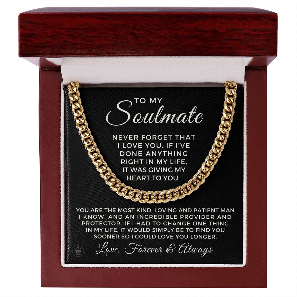 Soulmate Gift | One Thing Cuban Link Chain 0575T12