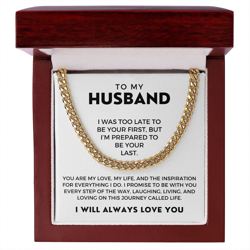 Gift For Husband | Every Step Cuban Link Chain 0701T2