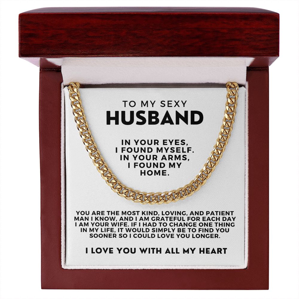 Gift For Husband | One Thing Cuban Link Chain 0694T2