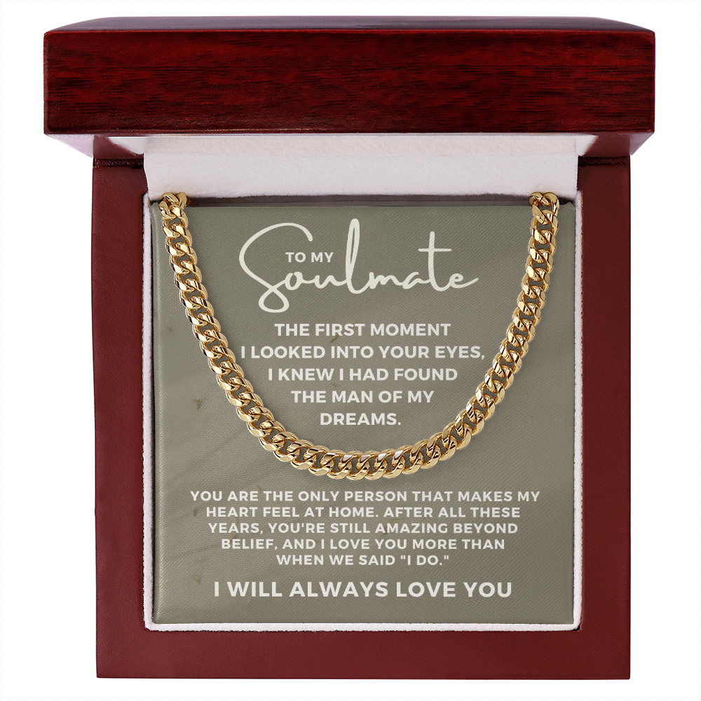 Soulmate Gift | My Dreams Cuban Link Chain 0566T10