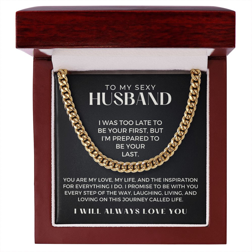 Gift For Husband | Every Step Cuban Link Chain 0701T4