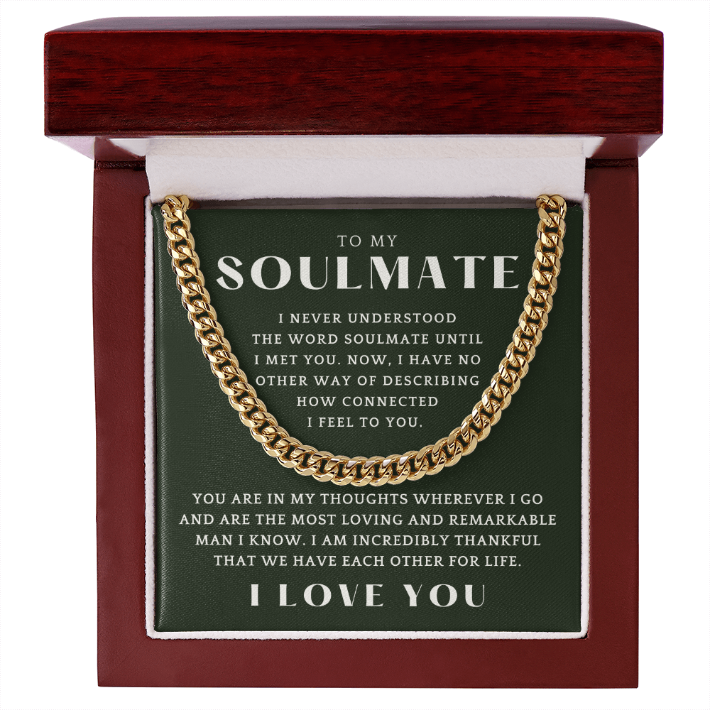 Soulmate Gift | Companion Cuban Link Chain 0574T1