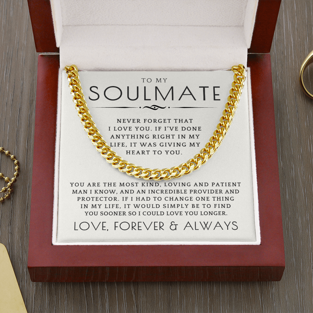 Soulmate Gift | One Thing Cuban Link Chain 0575T2