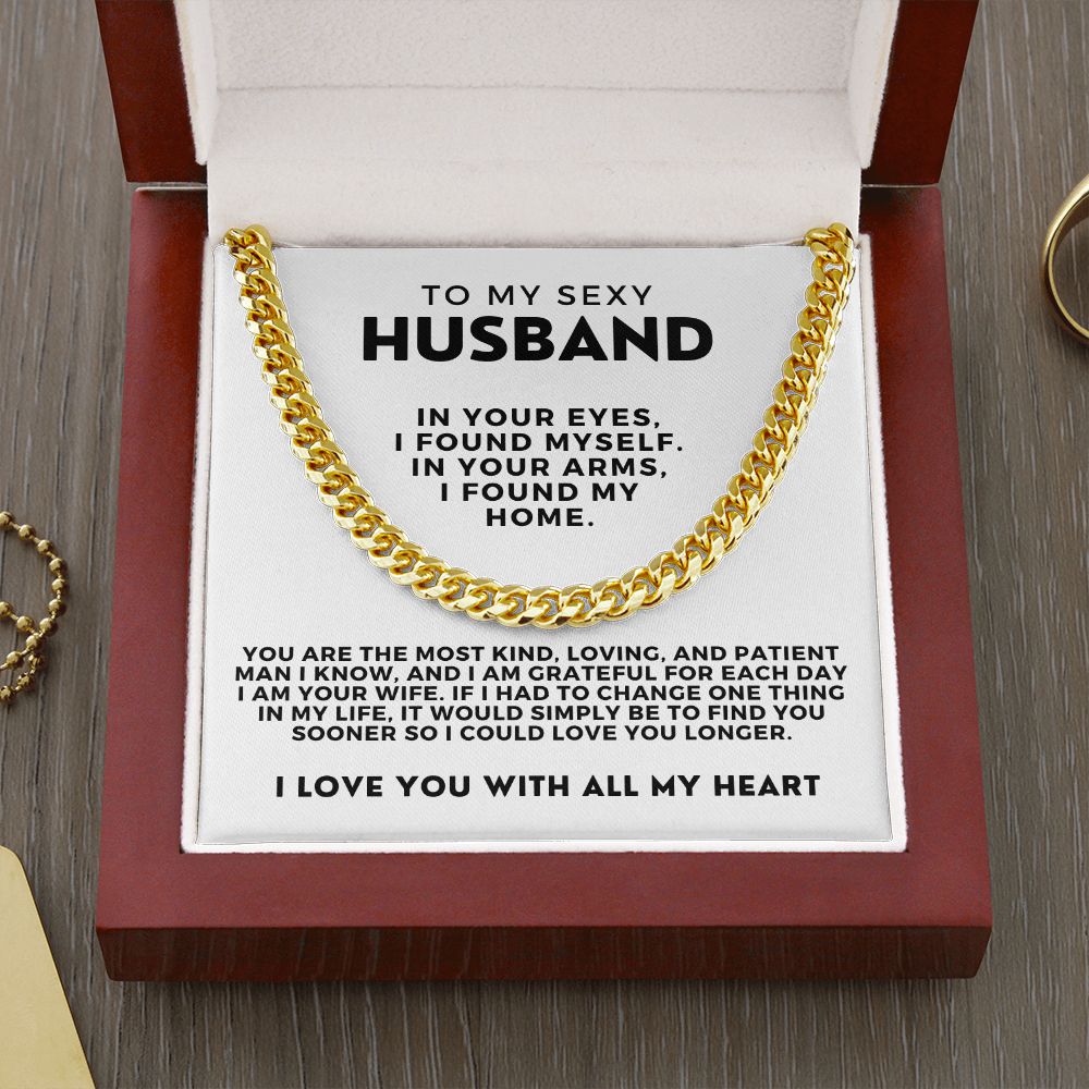 Gift For Husband | One Thing Cuban Link Chain 0694T2