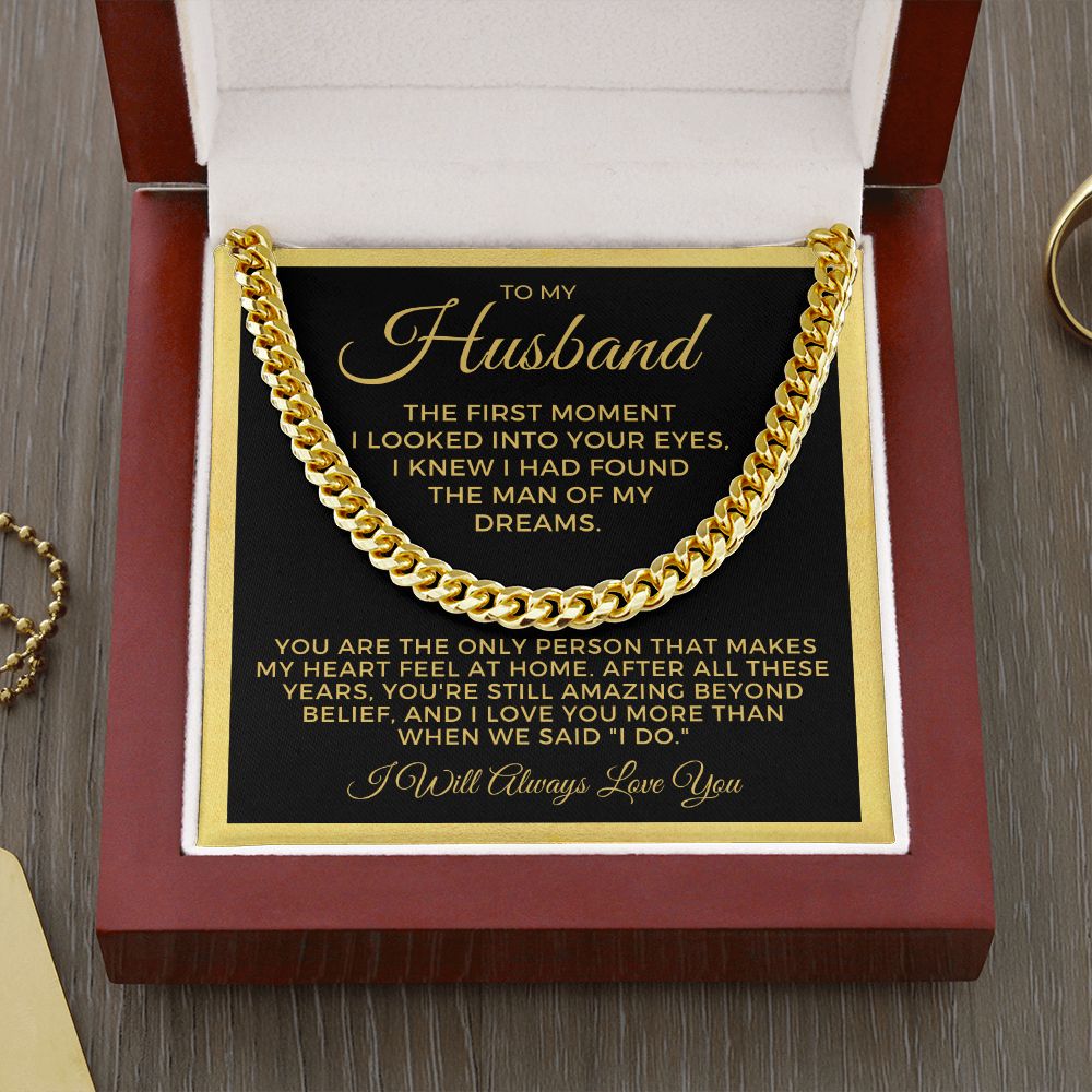 Gift For Husband | My Dreams Cuban Link Chain 0697T11