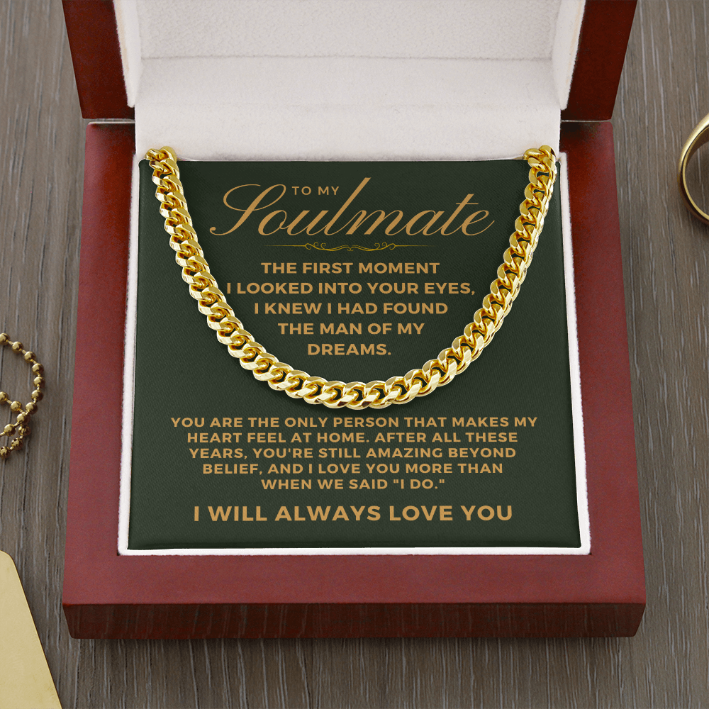 Soulmate Gift | My Dreams Cuban Link Chain 0566T9