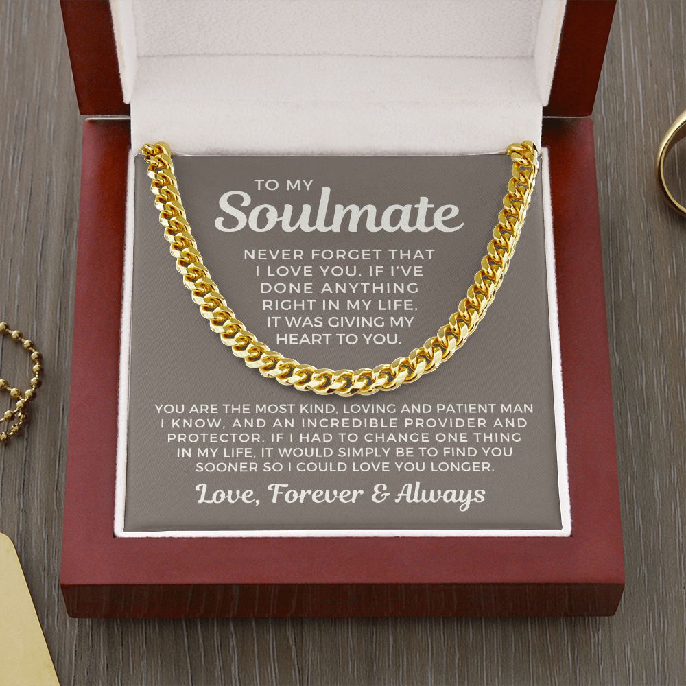 Soulmate Gift | One Thing Cuban Link Chain 0575T11