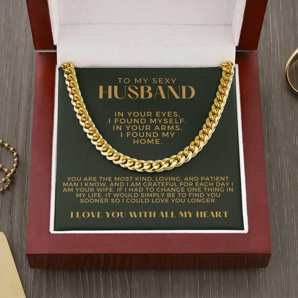 Gift For Husband | One Thing Cuban Link Chain 0694T13