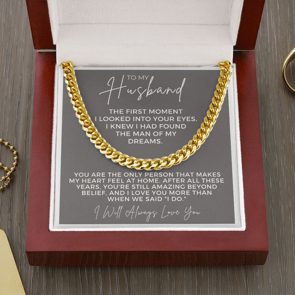 Gift For Husband | My Dreams Cuban Link Chain 0697T12