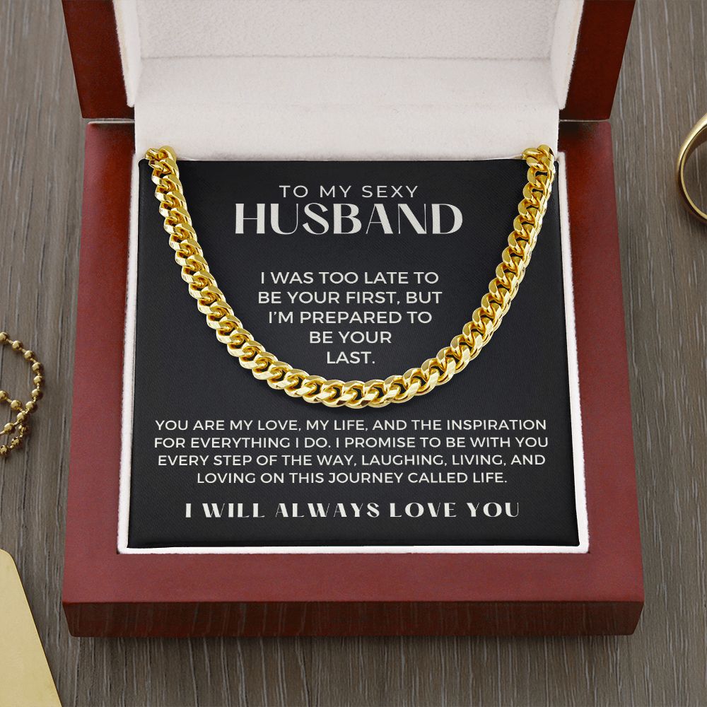 Gift For Husband | Every Step Cuban Link Chain 0701T4