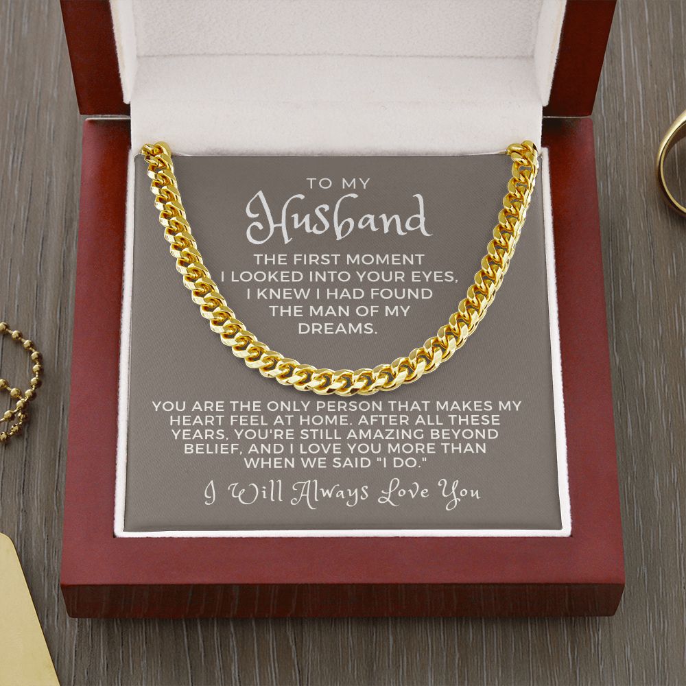 Gift For Husband | My Dreams Cuban Link Chain 0697T7