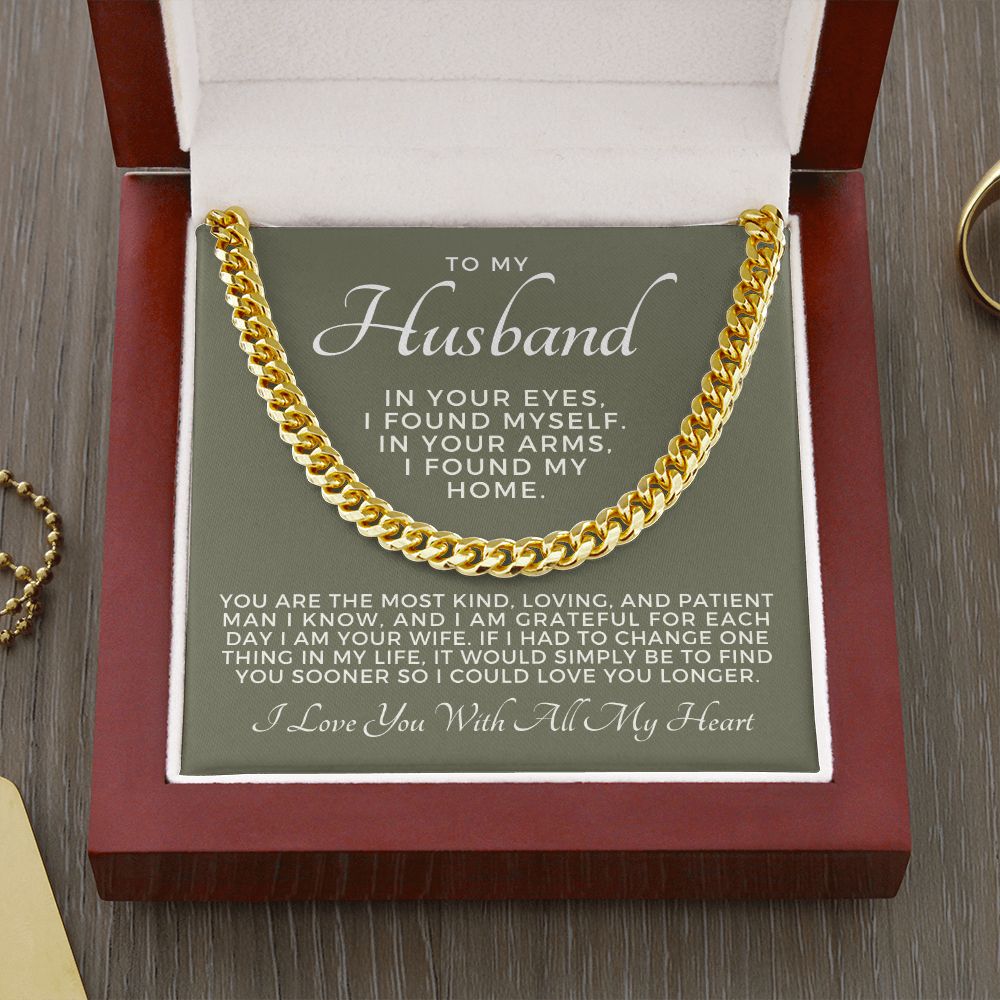 Gift For Husband | One Thing Cuban Link Chain 0694T8
