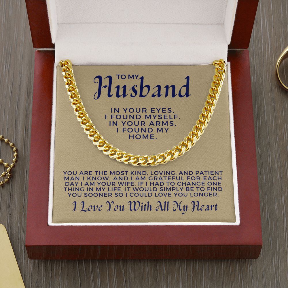 Gift For Husband | One Thing Cuban Link Chain 0694T9