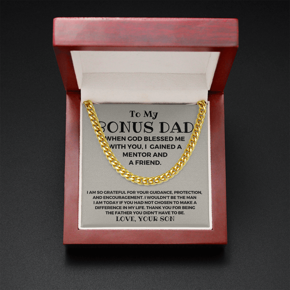 gold cuban link chain