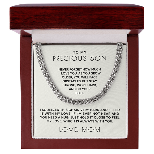 Gift for Adult Son From Mom | Best Things Cuban Link Chain 0598T16