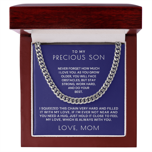 Gift for Adult Son From Mom | Best Things Cuban Link Chain 0598T15