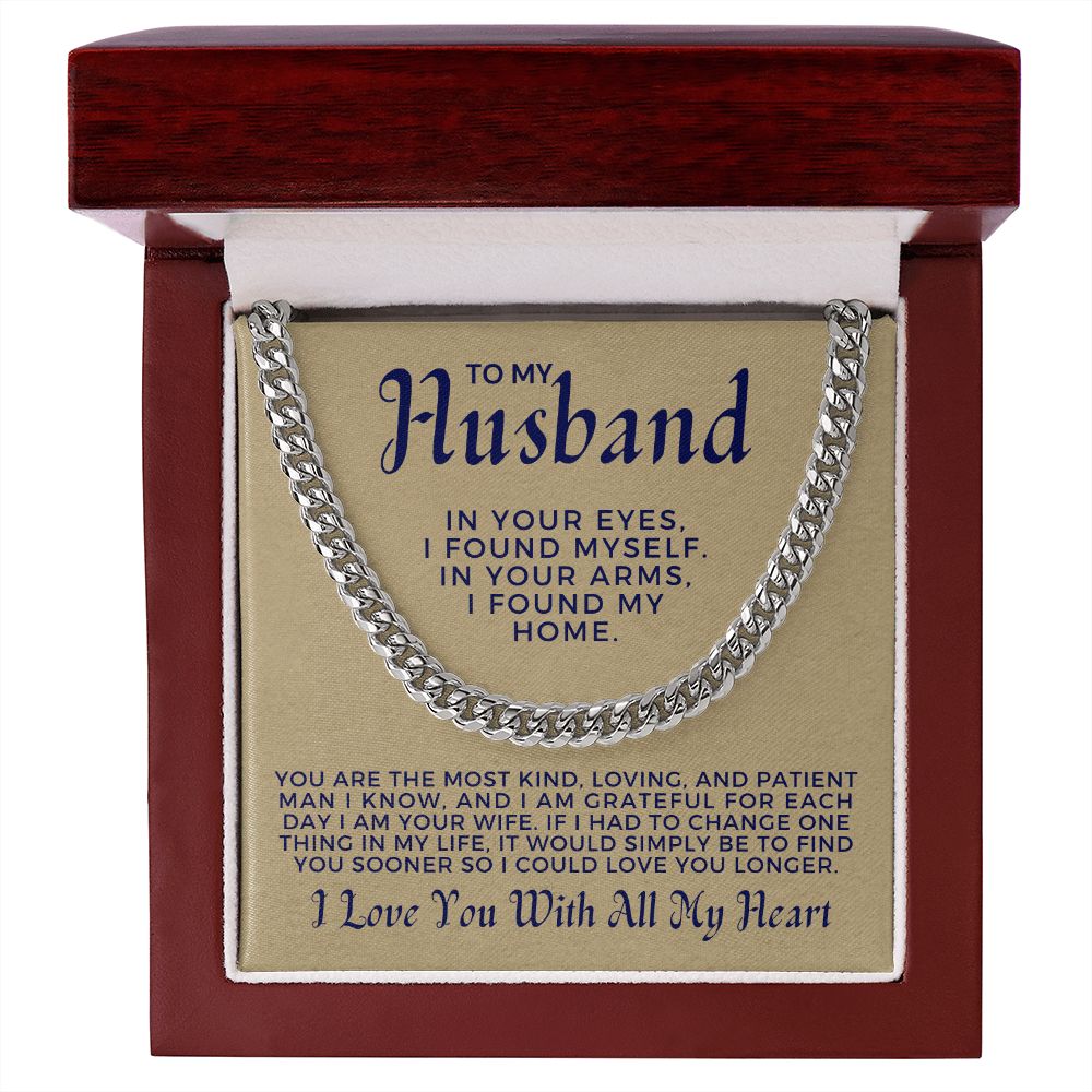 Gift For Husband | One Thing Cuban Link Chain 0694T9