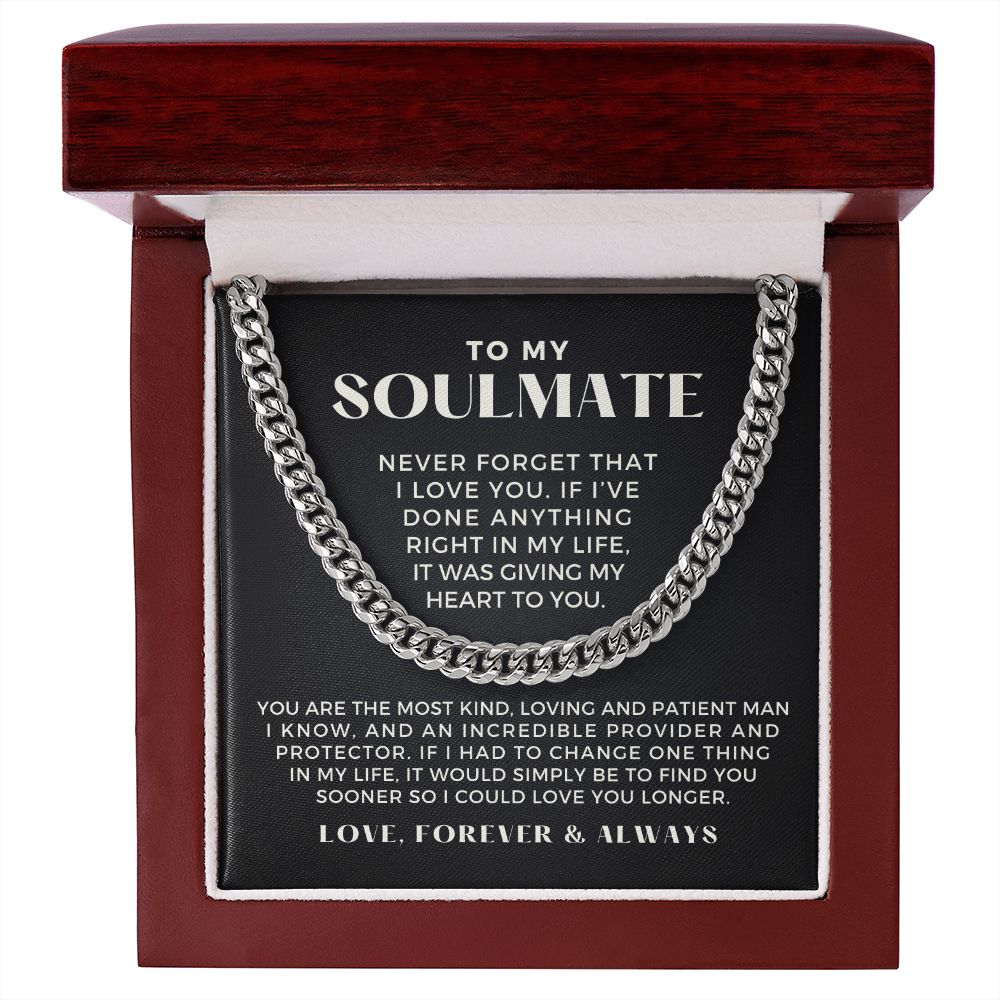 Soulmate Gift | One Thing Cuban Link Chain 0575T17