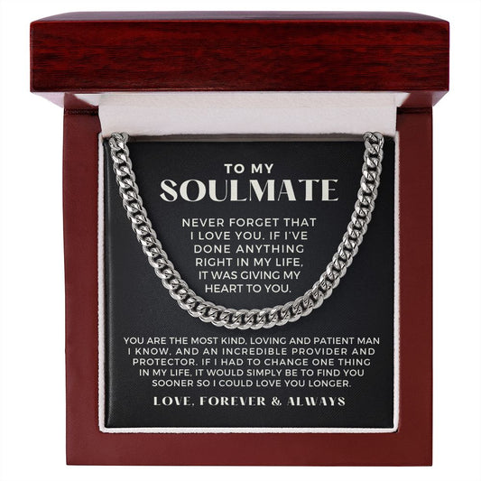 Soulmate Gift | One Thing Cuban Link Chain 0575T17