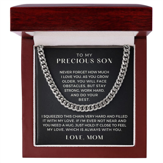 Gift for Adult Son From Mom | Best Things Cuban Link Chain 0598T21