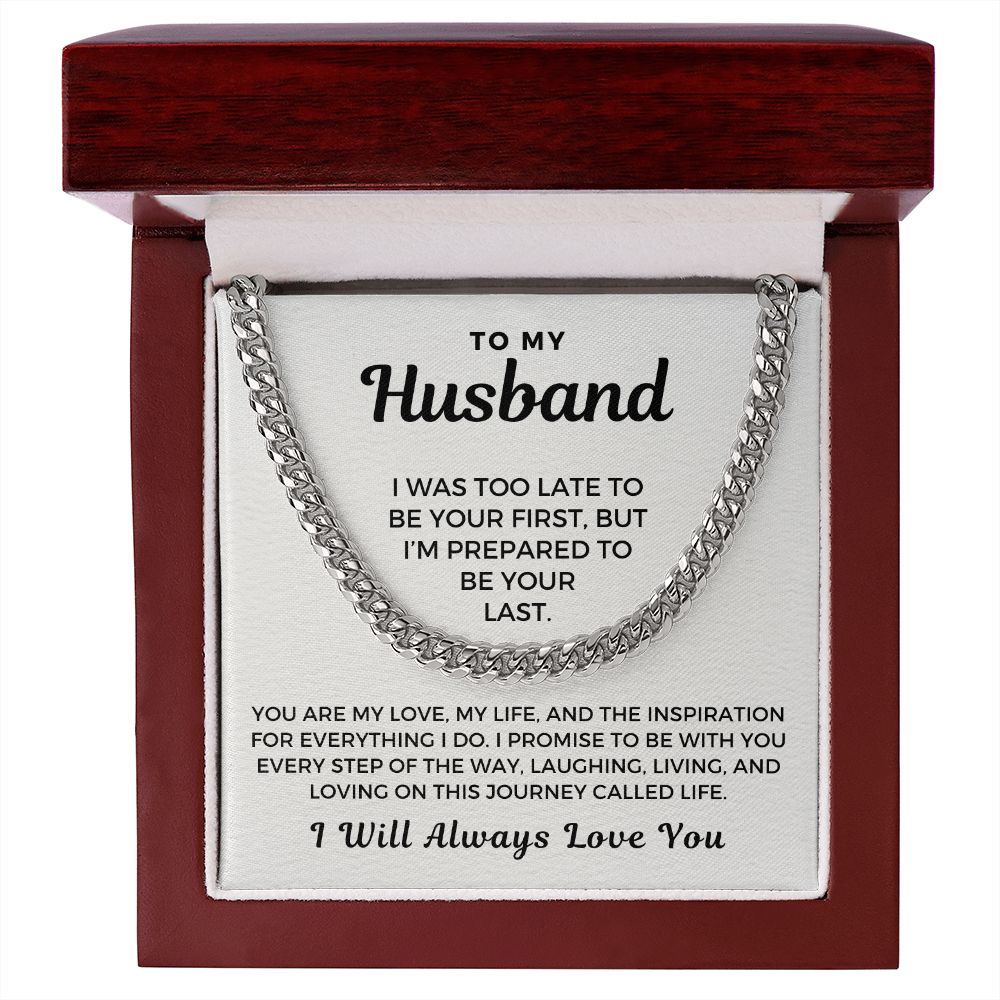 Gift For Husband | Every Step Cuban Link Chain 0701T1