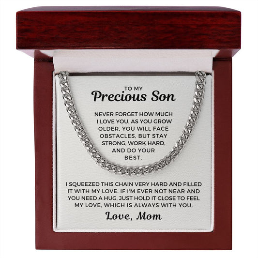 Gift for Adult Son From Mom | Best Things Cuban Link Chain 0598T19