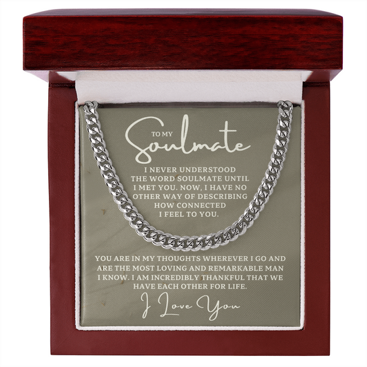 Soulmate Gift | Companion Cuban Link Chain 0574T10