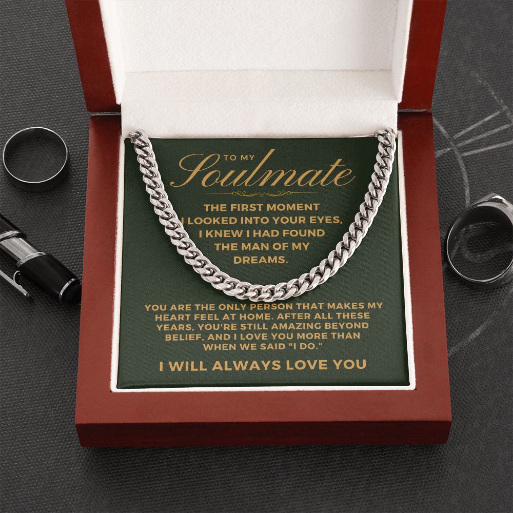 Soulmate Gift | My Dreams Cuban Link Chain 0566T9