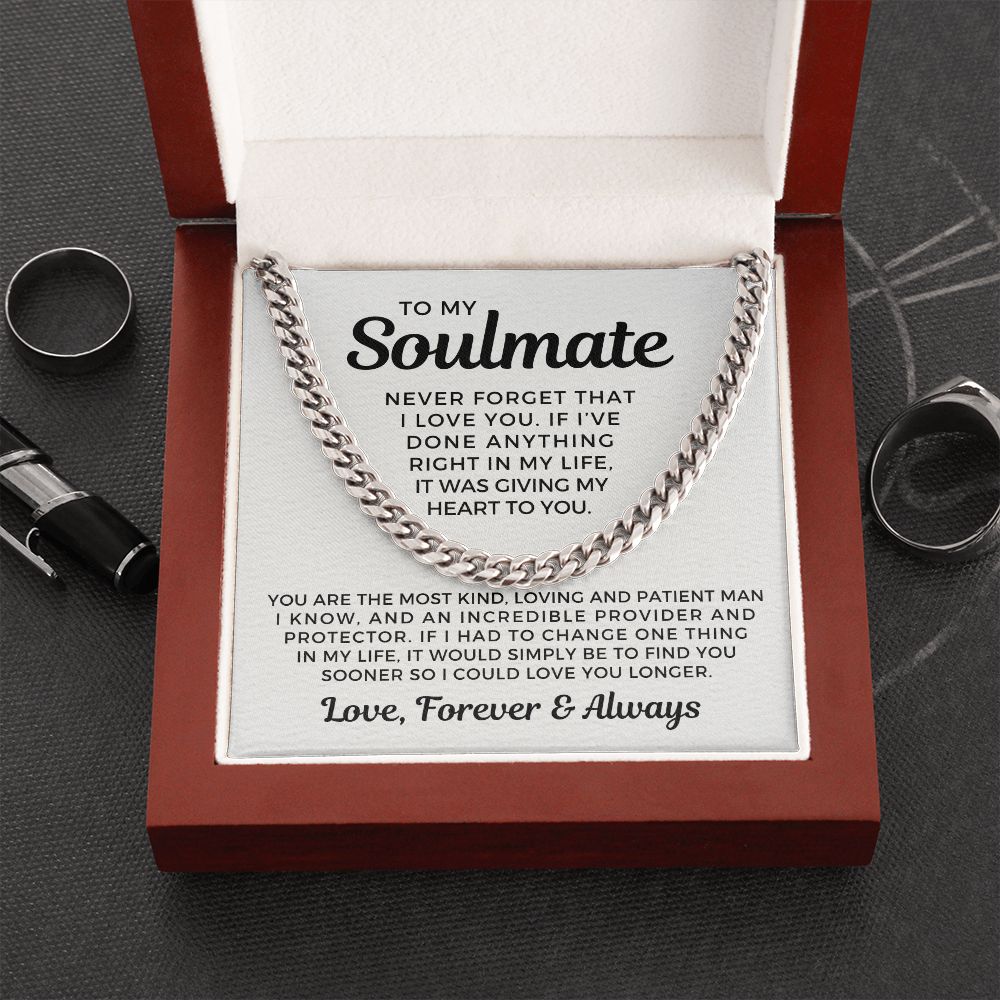 Soulmate Gift | One Thing Cuban Link Chain 0575T14