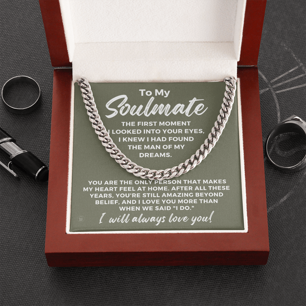 Soulmate Gift | My Dreams Cuban Link Chain 0566T2