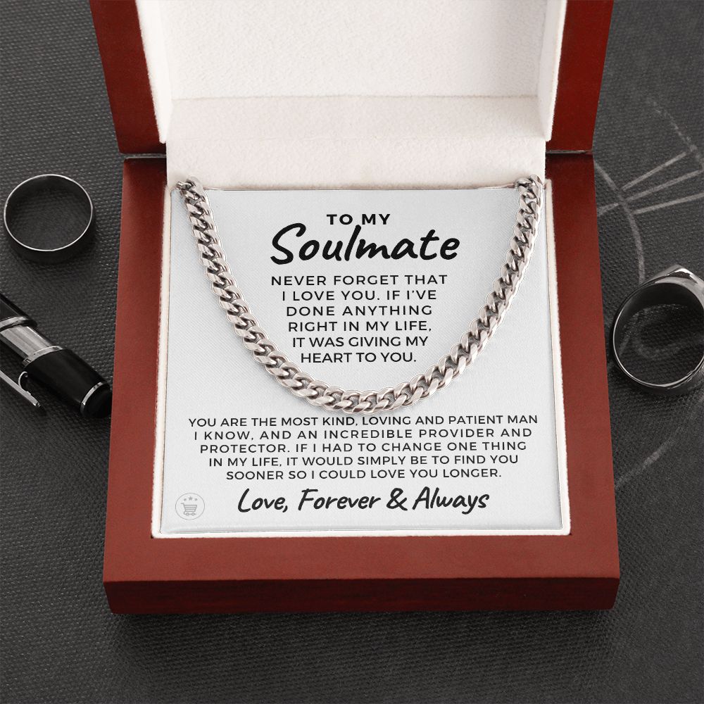 Soulmate Gift | One Thing Cuban Link Chain 0575T16