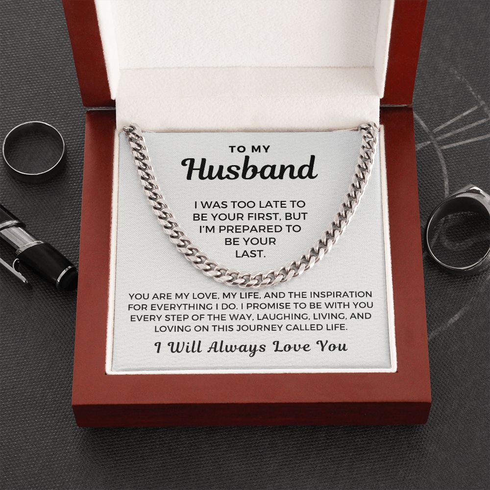 Gift For Husband | Every Step Cuban Link Chain 0701T1