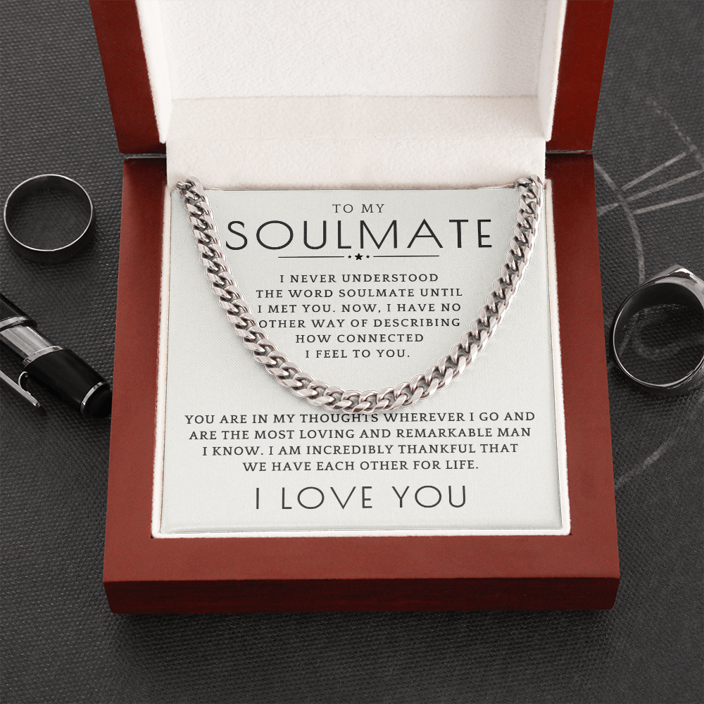 Soulmate Gift | Companion Cuban Link Chain 0574T2