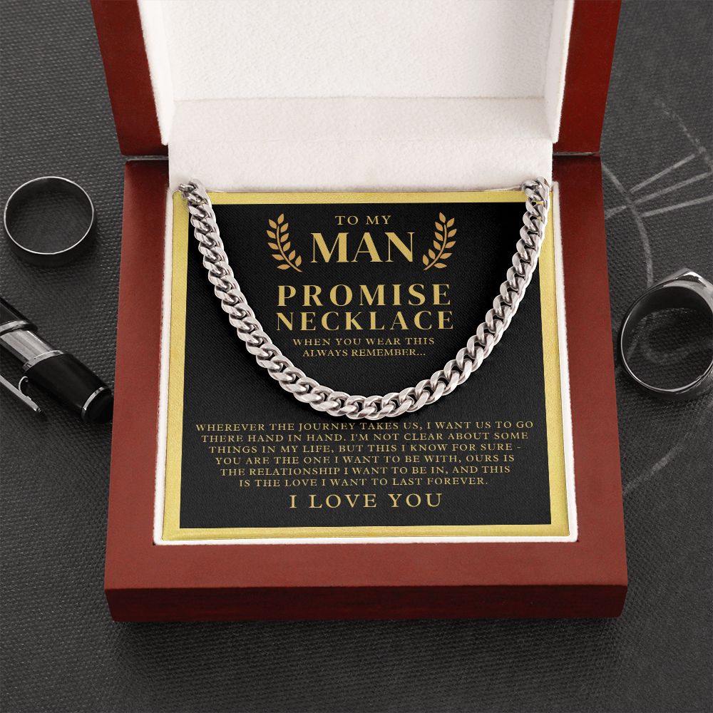 Soulmate Gift | Promise Cuban Link Chain 0773T5C