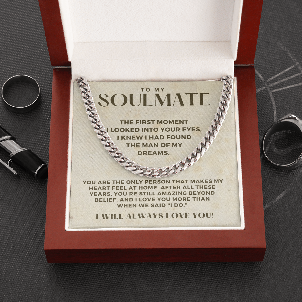 Soulmate Gift | My Dreams Cuban Link Chain 0566T8