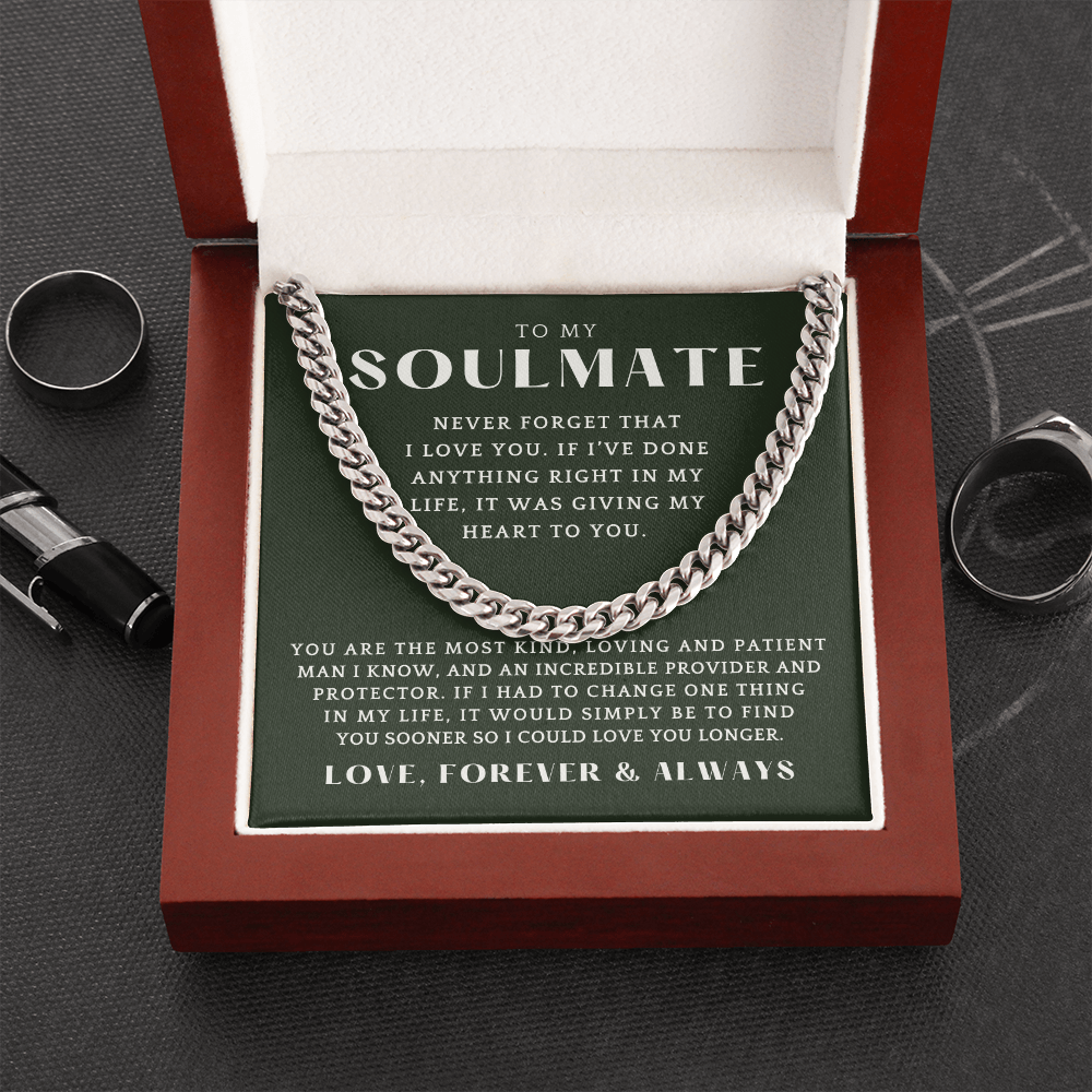 Soulmate Gift | One Thing Cuban Link Chain 0575T1