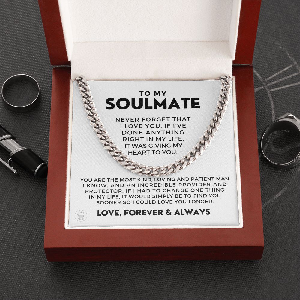 Soulmate Gift | One Thing Cuban Link Chain 0575T15