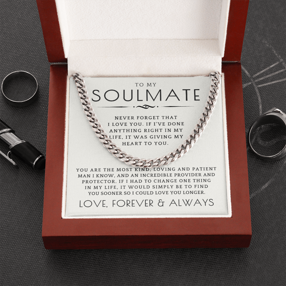 Soulmate Gift | One Thing Cuban Link Chain 0575T2